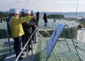 영천시, 하이테크파크지구 현장 점검