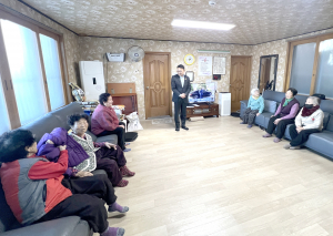 청도읍, 2026년 새해맞이 경로당 인사