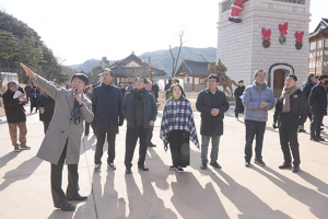 안동시의회 ‘산성마을 겨울나라’축제 현황 점검