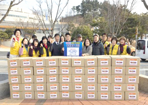 왜관교회, 이웃사랑 생필품 기탁