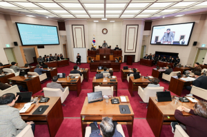 구미시의회 첫 임시회 의사일정 마무리