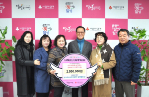 달성군시설관리공단 달벗봉사단, 성금 전달