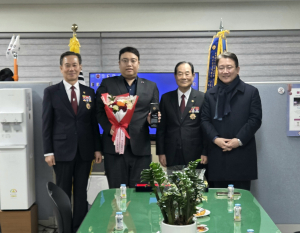 수성구 정대현 의원, 무공수훈자회 감사패 수상