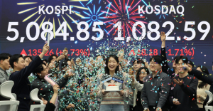 한국 주식시장, 독일 주식시장 추월···