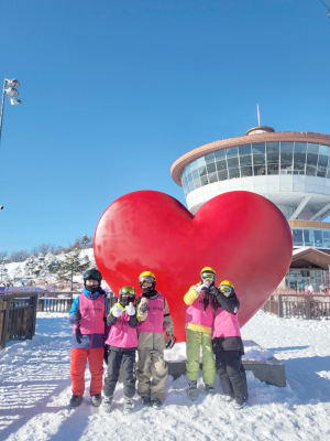 울릉군, 3박 4일 청소년 스키캠프 실시