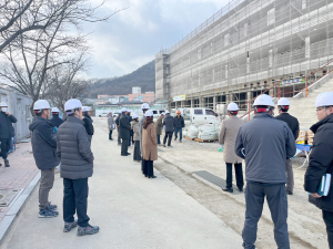 경북교육청, 학교 공사 현장 안전 점검 시행