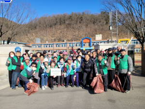 효령면 새마을회, 초등학교 주변 환경정비