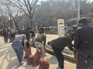 양학동 통장협의회, 봄맞이 환경정비 실시