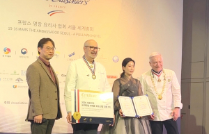 상주 샤인프레시, 프랑스 명장 셰프들 사로잡다