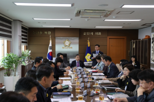 청도군의회 의원 정례간담회 진행