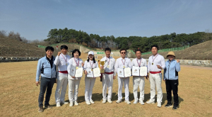 영덕궁도 가장 빛난 영광의 종합우승 트로피