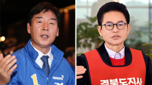 경북지사 선거 본격화···오중기 '변화'·이철우 '원팀' 강조