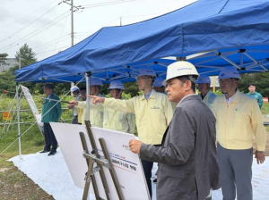 재해복구사업 현장 방문