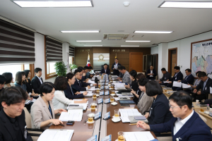 청도군의회, 9월 의원 정례간담회 개최